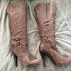 ALDO Distressed Knee Boots